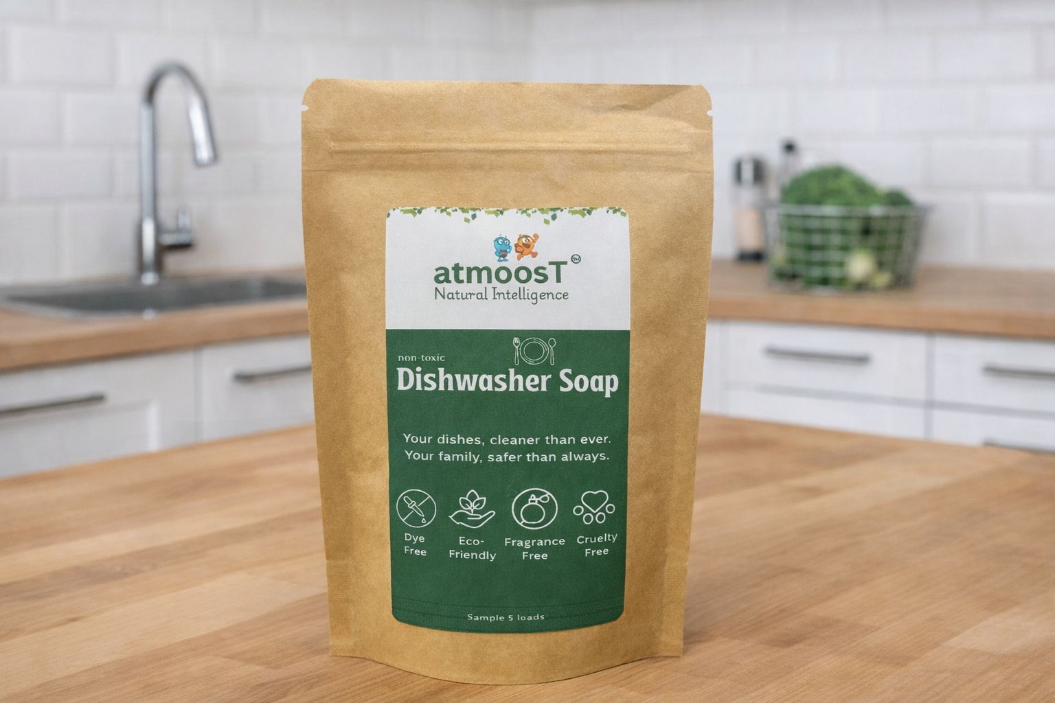 Dishwashing Powder Sample